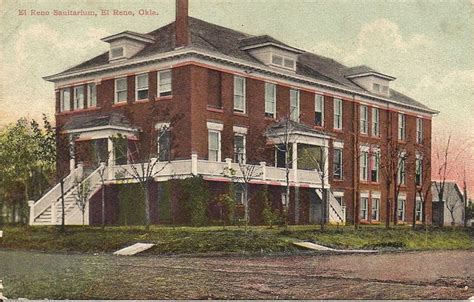 1909 Color Postcard El Reno Sanitarium in El Reno, Oklahoma • $4.25 ...