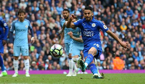 WATCH: Mahrez penalty mishap brings City closer to Champions League ...