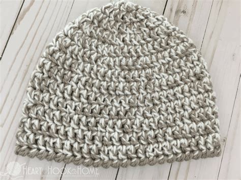 Easy Peasy 30-Minute Beanie Free Crochet Pattern