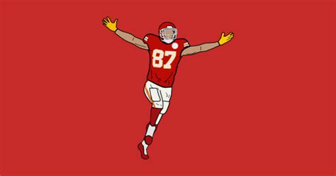 Travis Kelce Touchdown Celebration - Kansas City Chiefs - Nfl - T-Shirt ...