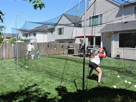 Hit at Home® Backyard Batting Cage - Jugs Sports