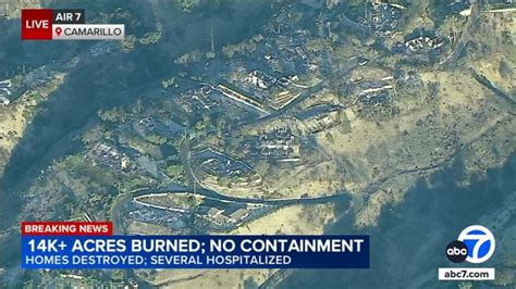 AIR7 counts 83 Camarillo Heights homes destroyed - ABC7 Los Angeles