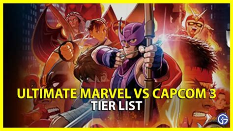 Ultimate Marvel vs Capcom 3 Tier List (September 2023)