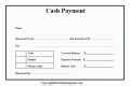 Free Printable Cash Receipt Template PDF, Word & Excel