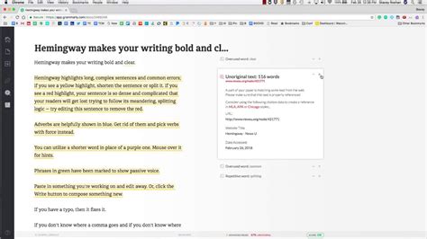 Grammarly Premium -- Overview of Features - YouTube