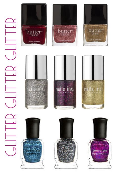 Just B: B Sets: Nail glitter trios