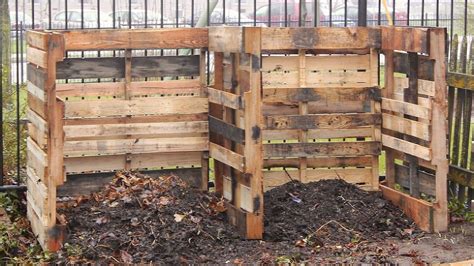 How to Build a Composting System from Pallets | Pallets garden, Compost ...