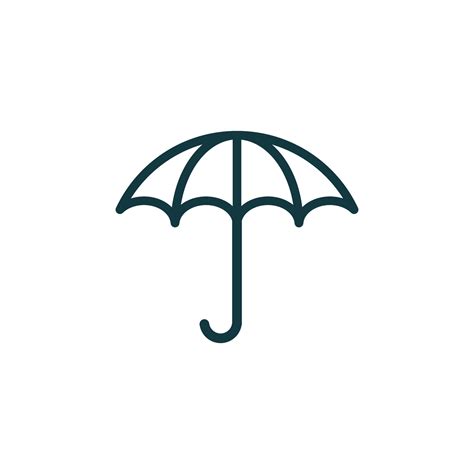 umbrella logo vector 6798882 Vector Art at Vecteezy