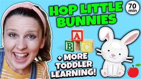 Hop Little Bunnies with Ms Rachel + More Nursery Rhymes & Kids Songs ...