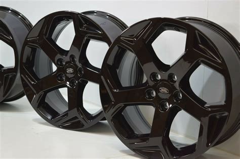 20” RANGE ROVER SPORT OEM FACTORY 20 WHEELS RIMS BLACK 2018 2019 2020 ...