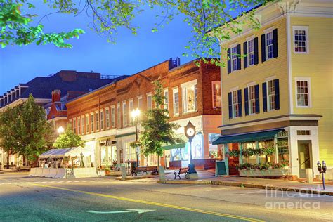 Main Street in downtown Hanover, New Hampshire Photograph by Denis Tangney Jr - Fine Art America