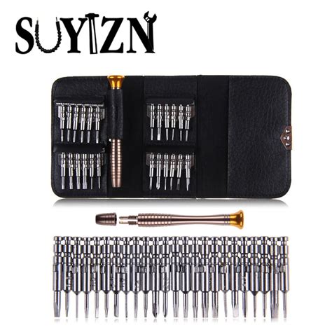 Pocket Screwdriver Set 25 In 1 Multifunction Mini Precision Screwdriver ...