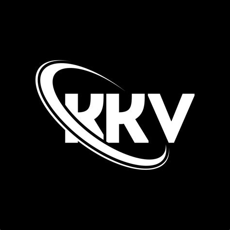 logotipo de kkv. letra kv. diseño del logotipo de la letra kkv ...