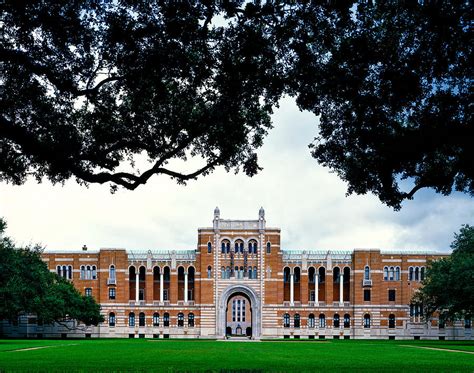 Campus Of Rice University Photograph by Mountain Dreams