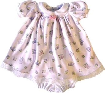 Amazon.com: annas preemie Baby-girls Newborn Pull Toys 2 Piece Dress, Light Pink, Preemie ...