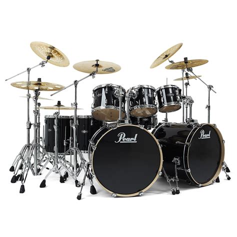 Black pearl drum set