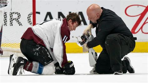 Nathan MacKinnon, Avs furious that refs allow goal after Matt Calvert ...