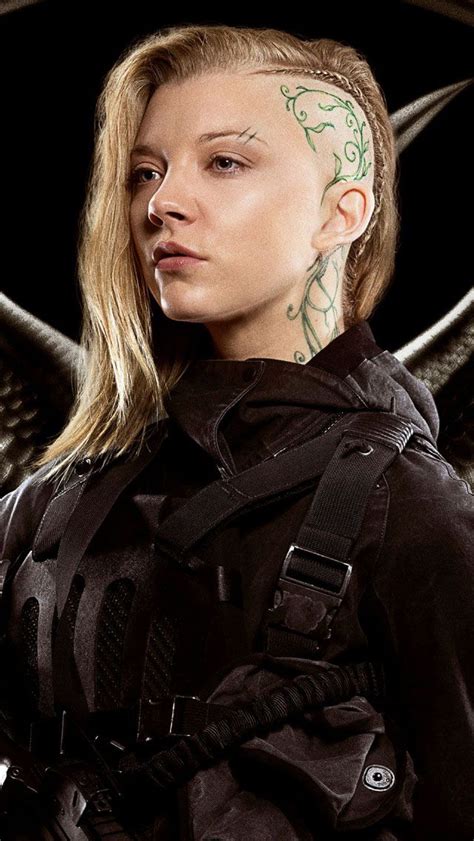 Natalie Dormer Hunger Games Tattoo / See Natalie Dormer's 'Hunger Games' Head Tattoo and ...