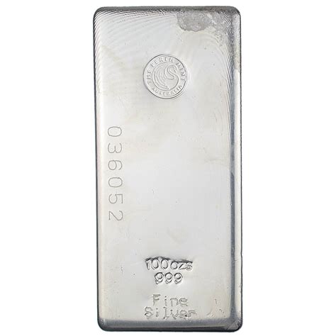 Buy 100 oz Perth Mint Silver Bullion Bar
