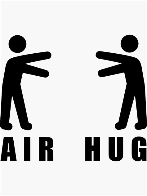 "Air Hug" Sticker for Sale by kz1000s1 | Redbubble