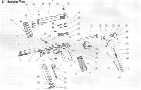 Kimber 1911 Parts Diagram - diagramwirings