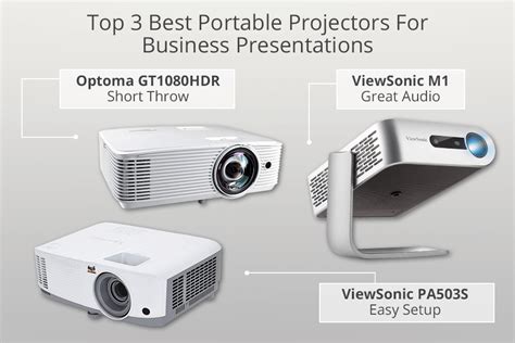 6 Best Portable Projectors For Business Presentations in 2024