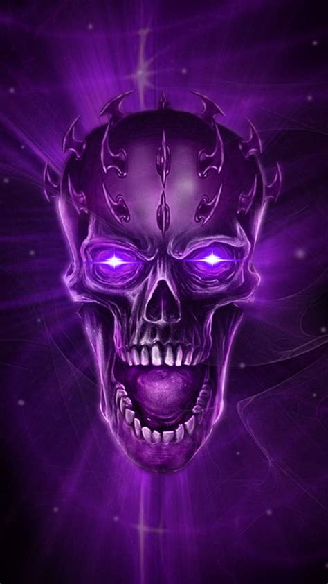 Purple skull theme. #wallpaper | Skull wallpaper, Skull artwork, Skull art drawing