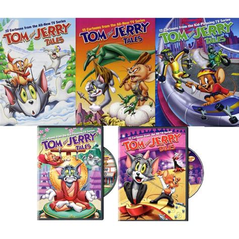 Amazon.com: Tom And Jerry Tales 5 Volume Set (Over 8 Hours of Fun - 5 DVD Set Collection: Volume ...