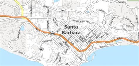 Santa Barbara Map Collection [California] - GIS Geography