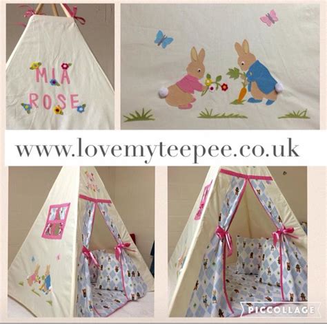 Appliquéd teepee & matching accessories. You have the flexibility when ...