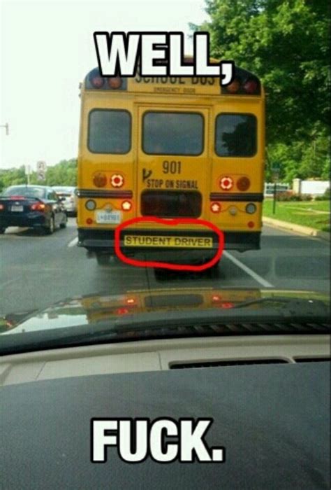 Student Driver... | Funny pictures, Funny pix, Funny memes