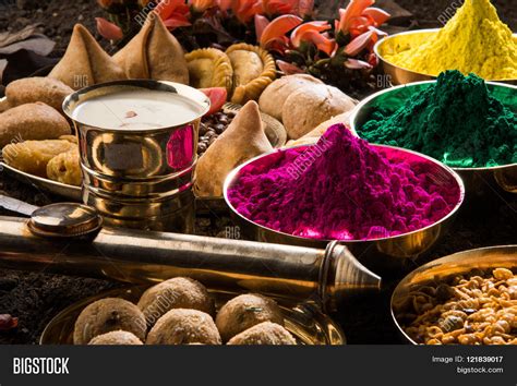 Holi Festival Food Image & Photo (Free Trial) | Bigstock