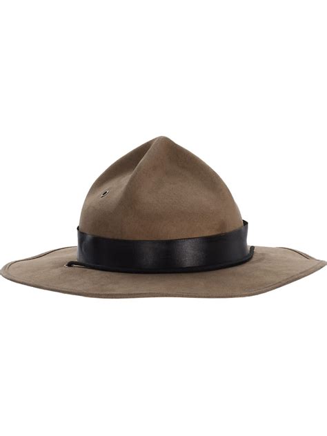 Adult's Brown Mountie Hat