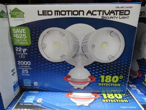 LED Motion Activated Security Light