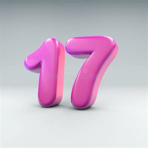 3D Render of the Number 25 in Pink Bubbly Style Stock Illustration - Illustration of holiday ...