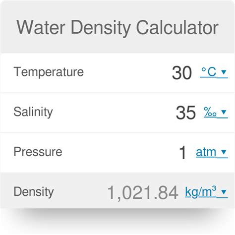 Density Of Water With Temperature Equation - Tessshebaylo