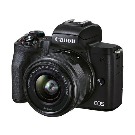 Canon EOS M50 Mark II with EF-M 15-45mm IS STM Lens Kit (Black ...