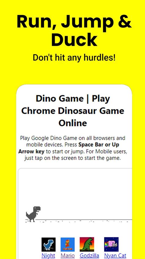 T-rex Runner (Dino Game) APK for Android Download