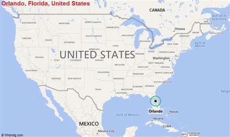 Where is Orlando, FL? / Where is Orlando Located in The US Map