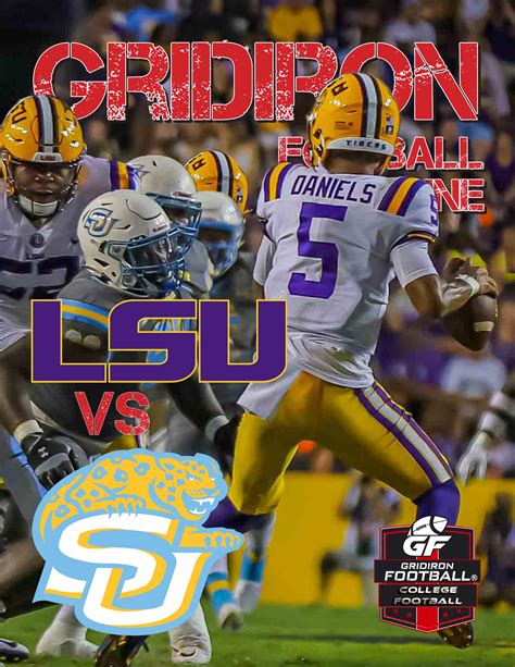 LSU vs Southern University Photo Book by Gridiron Football - Issuu