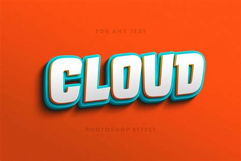 Free Playful Letters Text Effect PSD | Mockuptree