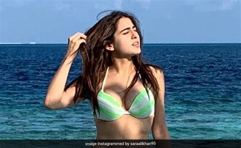 Water Baby Sara Ali Khan Makes A Splash Again On Instagram With Maldives Pics - Flipboard