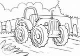 Tractor Wagon Coloring Page Pages sketch template
