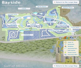 Resort Map | Sandestin Bayside | Florida