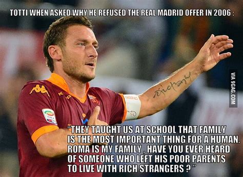 Francesco Totti. Respect. - 9GAG