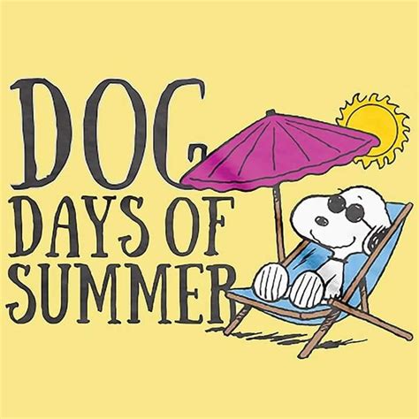 Dog Days of Summer | Snoopy love, Charlie brown and snoopy, Dog scrapbook