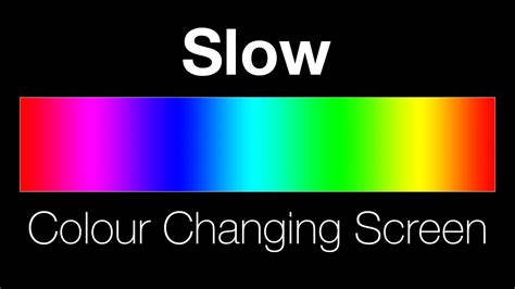 Slow colour changing screen - Lighting effect | Doovi