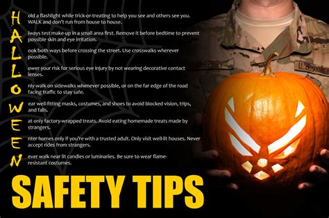 Halloween safety tips > Air Force Safety Center > Article Display