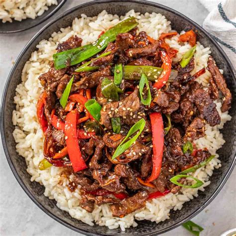 PF Changs Mongolian Beef (Copycat recipe) - Valentina's Corner