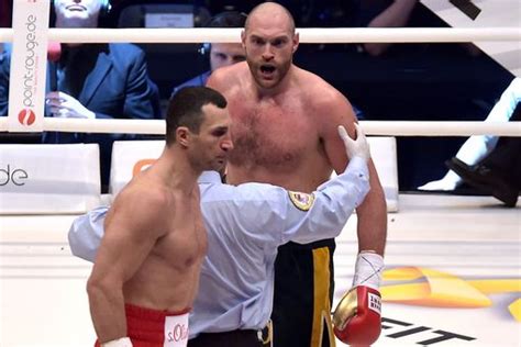 Tyson Fury beats Wladimir Klitschko to become the new heavyweight ...